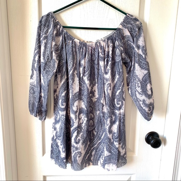 SWEET PEA by STACY FRATI Semi-Sheer Blouse—SZ. SM - Picture 5 of 16